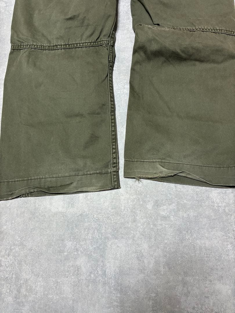 AVIREX モンキーパンツ カーゴパンツ ステンシル カーキ M-44