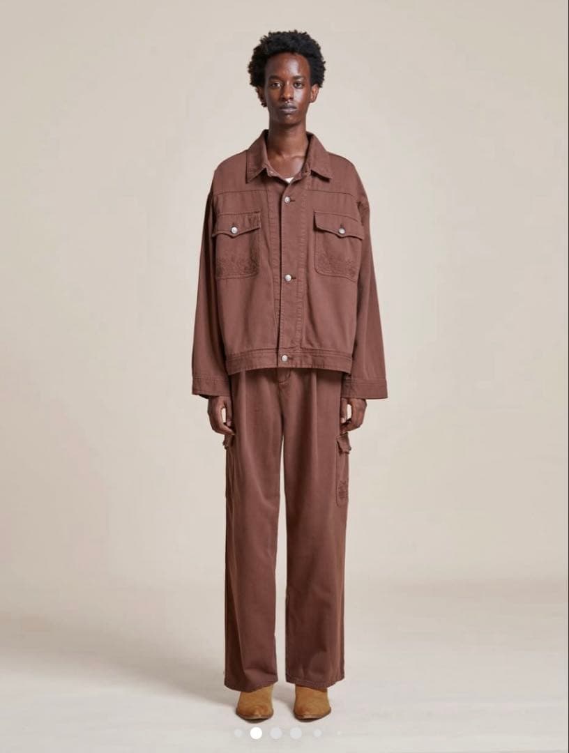 ジャケット・アウター FOUND Dusky Western Trucker Jacket