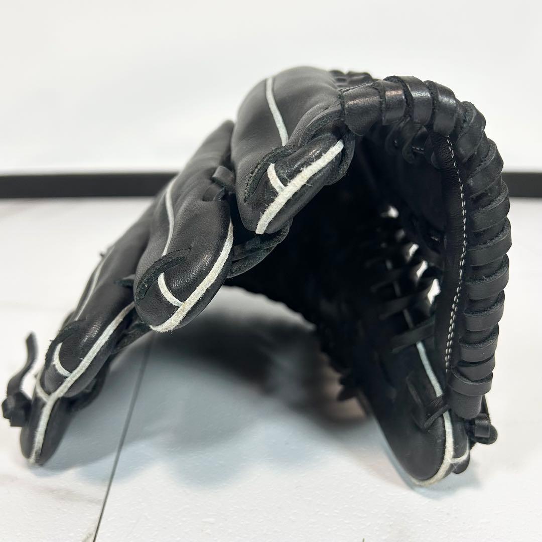 美品❗️MIZUNO 外野手用　軟式　グローブ　イチローモデル　左投げ　ブラック