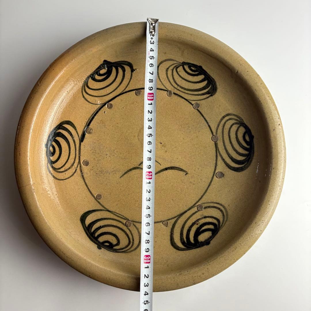 古瀬戸 馬の目皿 皿 陶芸 古美術 焼物 古陶磁器