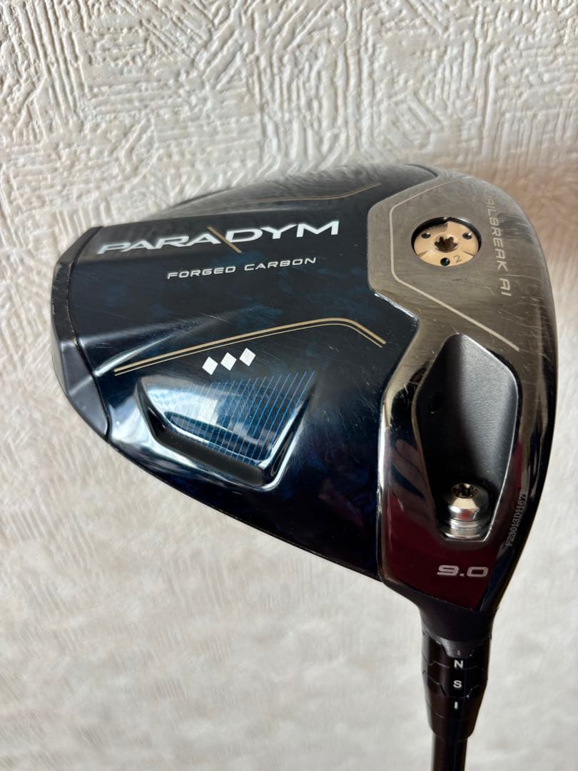 Callaway PARADYM ♦︎♦︎♦︎ ドライバー 9.0度カスタムシャフト付