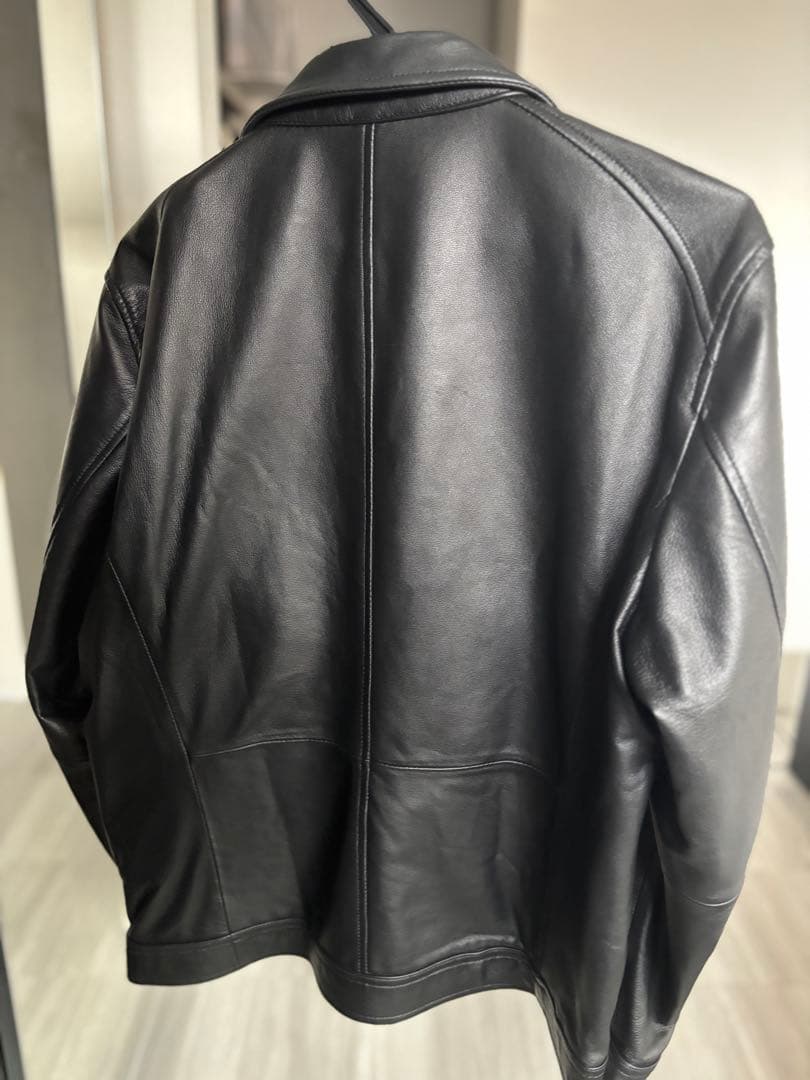UNION STATIONレザージャケット BLACK
