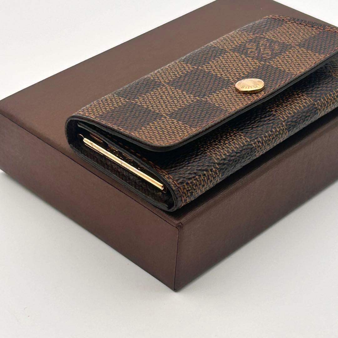 美品✨ LOUIS VUITTON ダミエ キーケース ミュルティクレ4