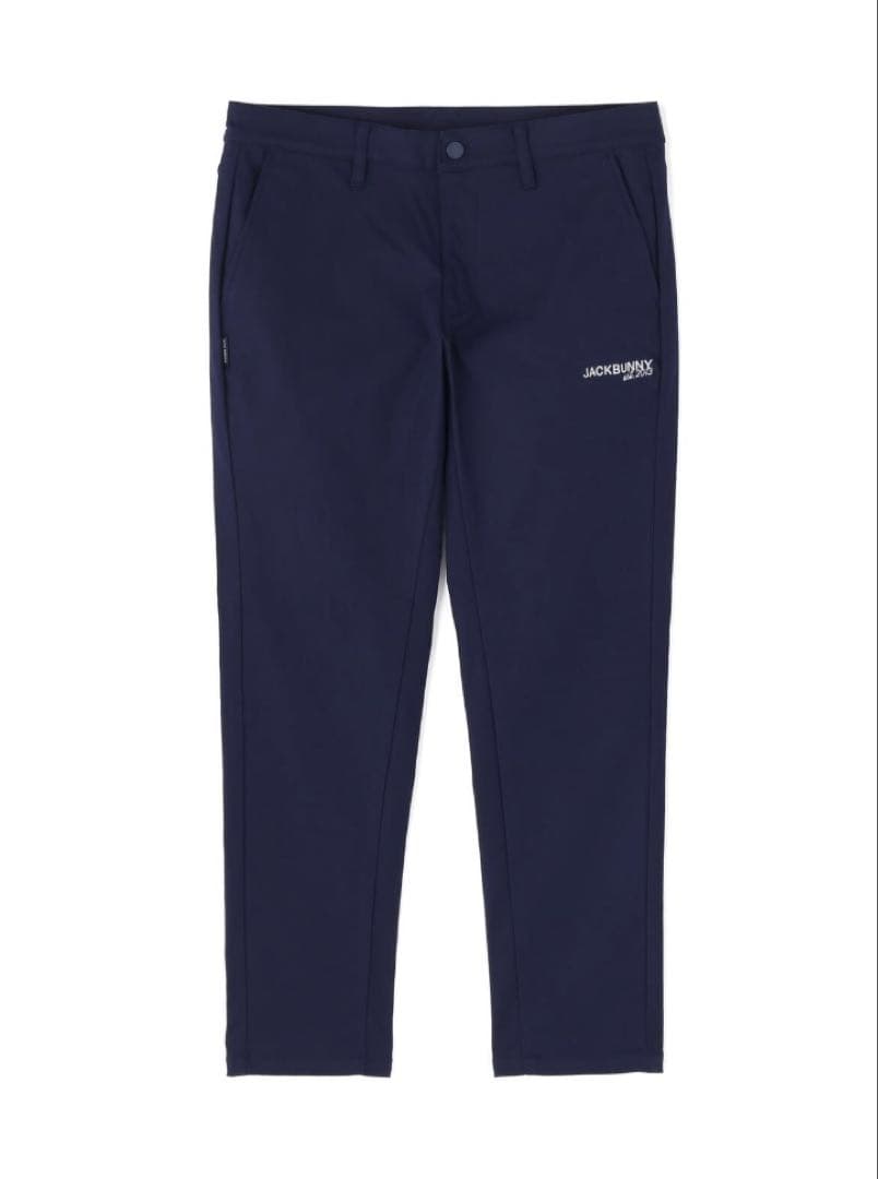 新品 パーリーゲイツ ジャックバニー ストレッチツイルロングパンツ(6)LL/紺