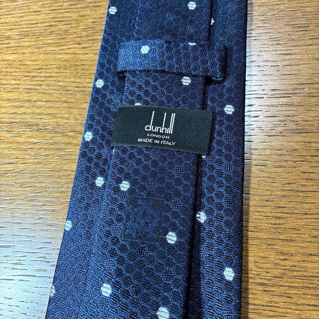【美品】dunhill ダンヒル JFA日本代表 公式ネクタイ