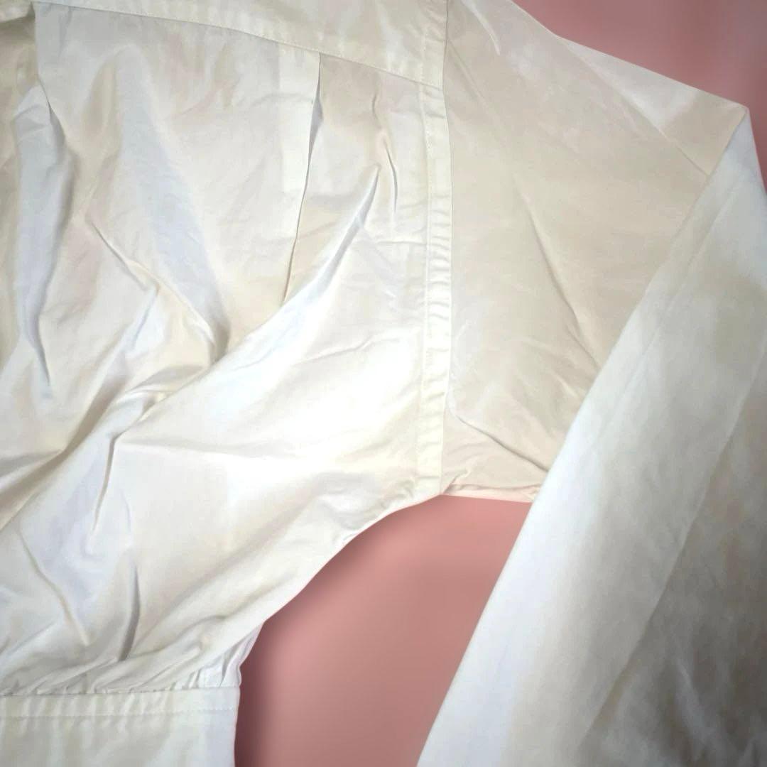 PRADA プラダ 白 長袖シャツ36(XS) コットン通年着用可能2020年