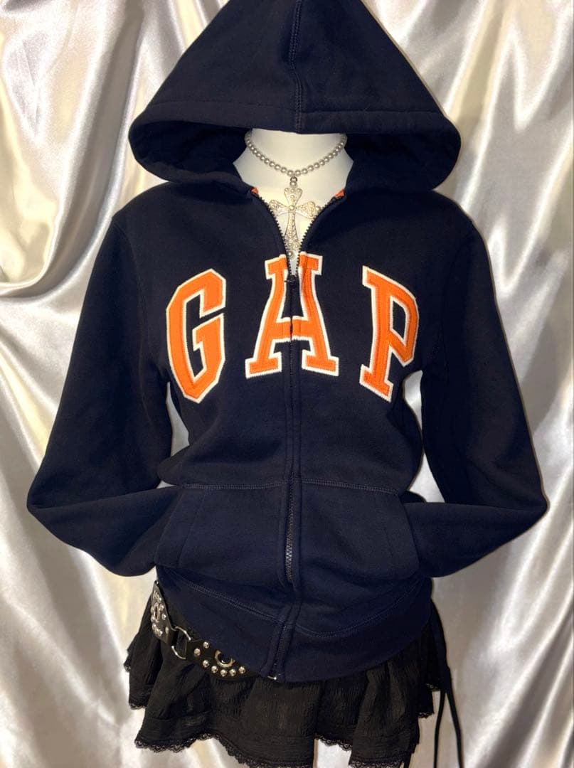 GAP old archive y2k ロゴ パーカー00s 平成ギャル