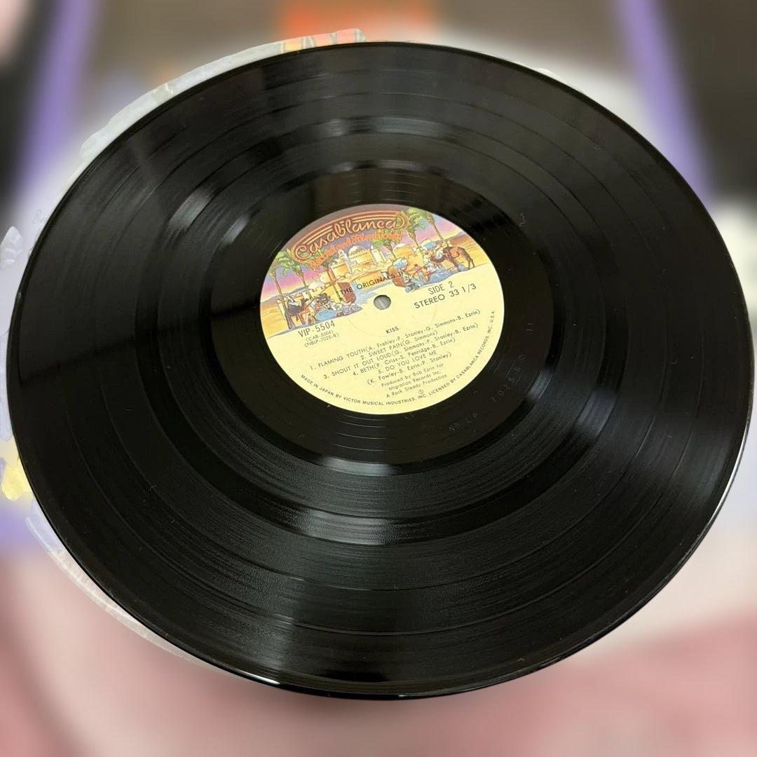 KISS ORIGINAL II お面付き　レコード3枚組