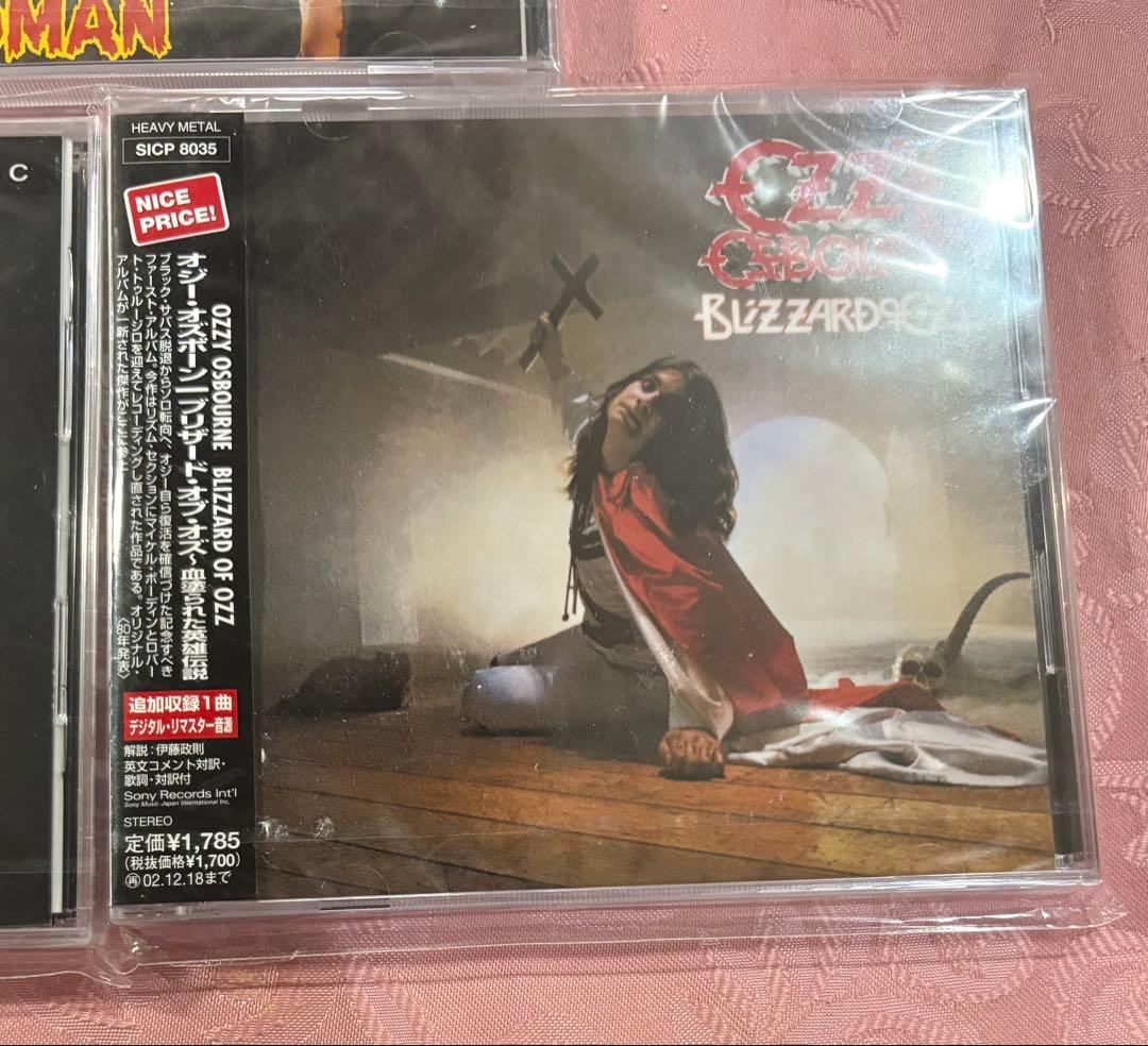 未開封品　オジー・オズボーン CD 3枚セット