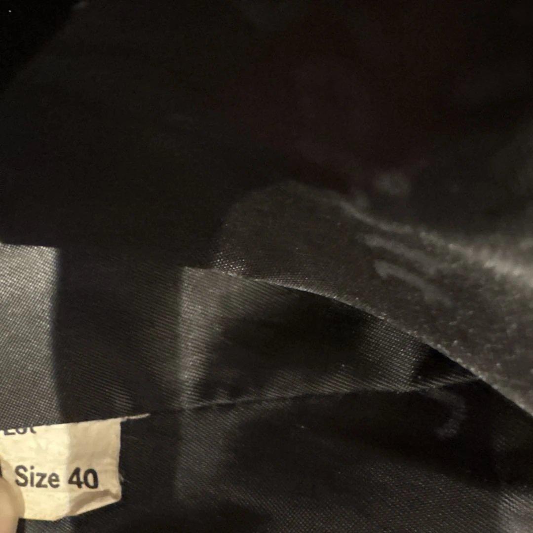 schott 黒のライダースジャケット