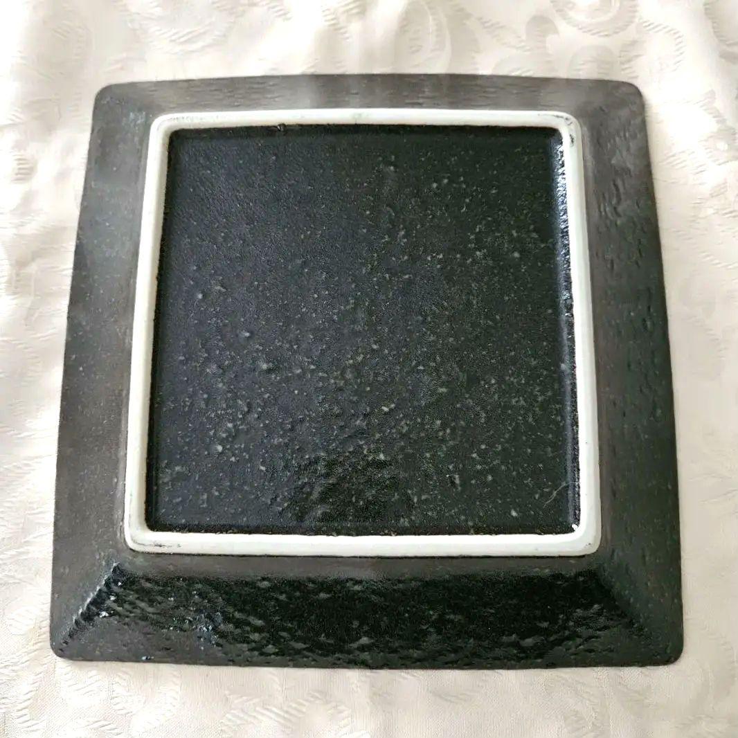有田焼　清秀作　陶器　角皿　22cm　お正月用