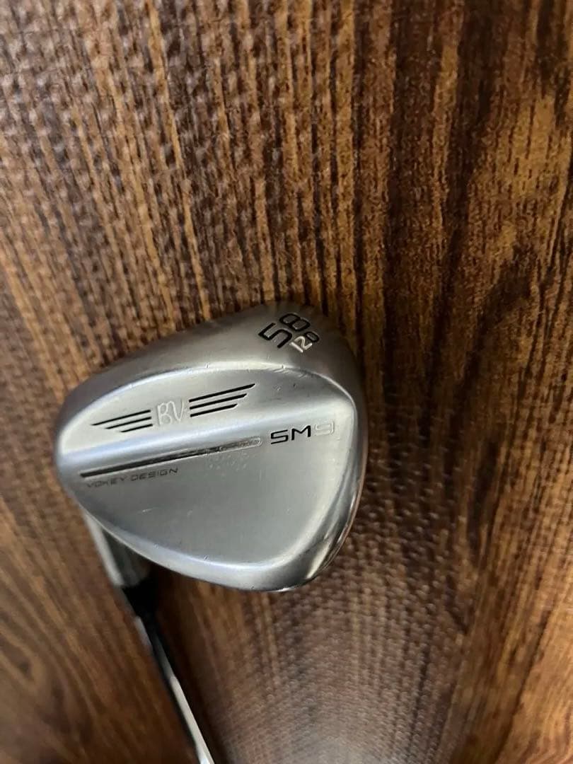 【極美品】タイトリスト ボーケイ SM9 58度 12D レフティ DG