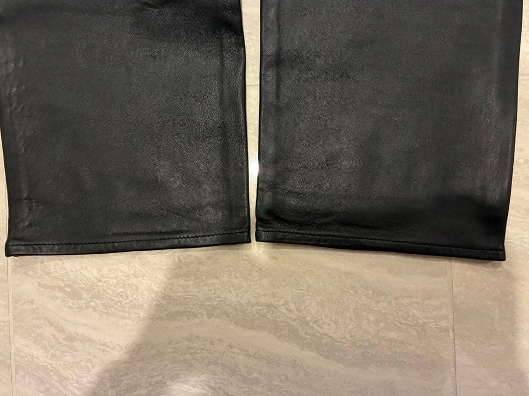 まりりんLeather Double Knee Painter Pant