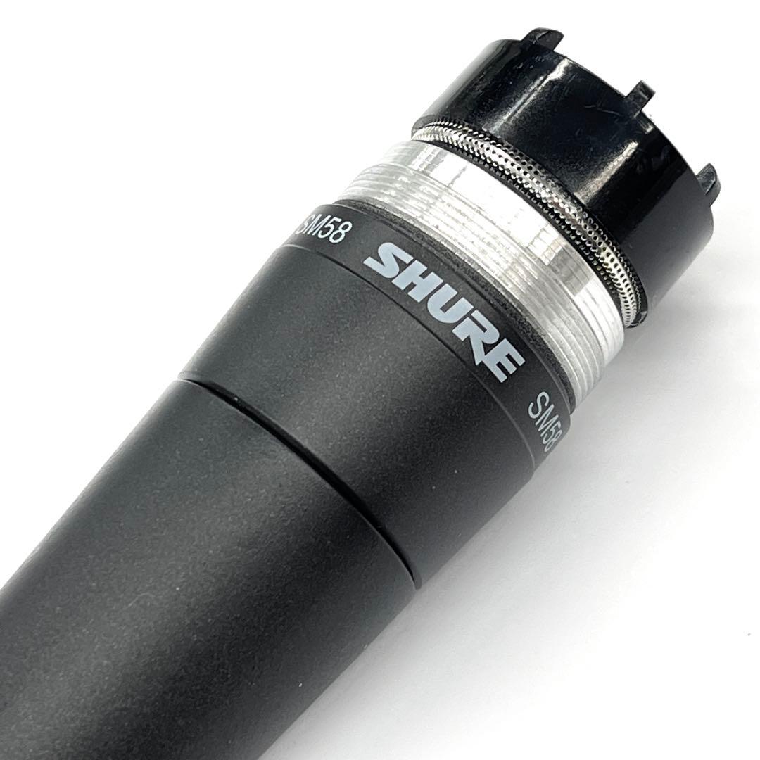 【美品】SHURE SM58SE スイッチ付き ダイナミックマイク