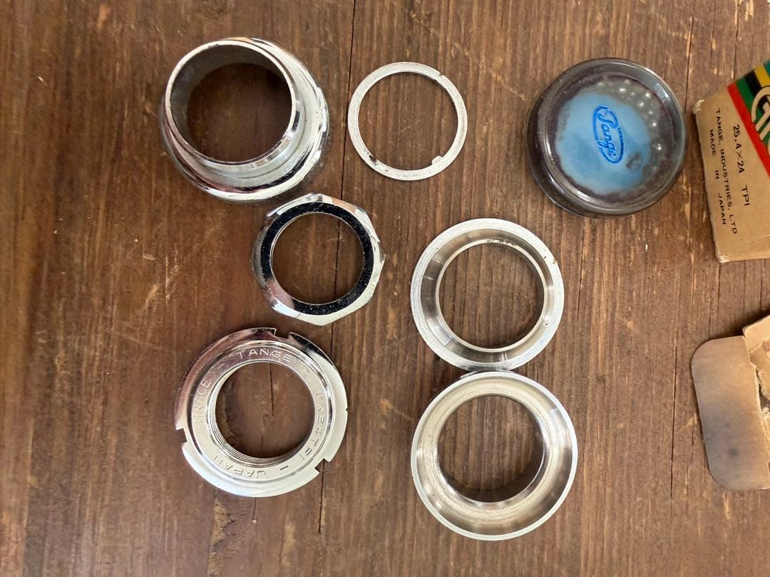 新品 TANGE GRACE ヘッドパーツ タンゲ 丹下 初期競輪