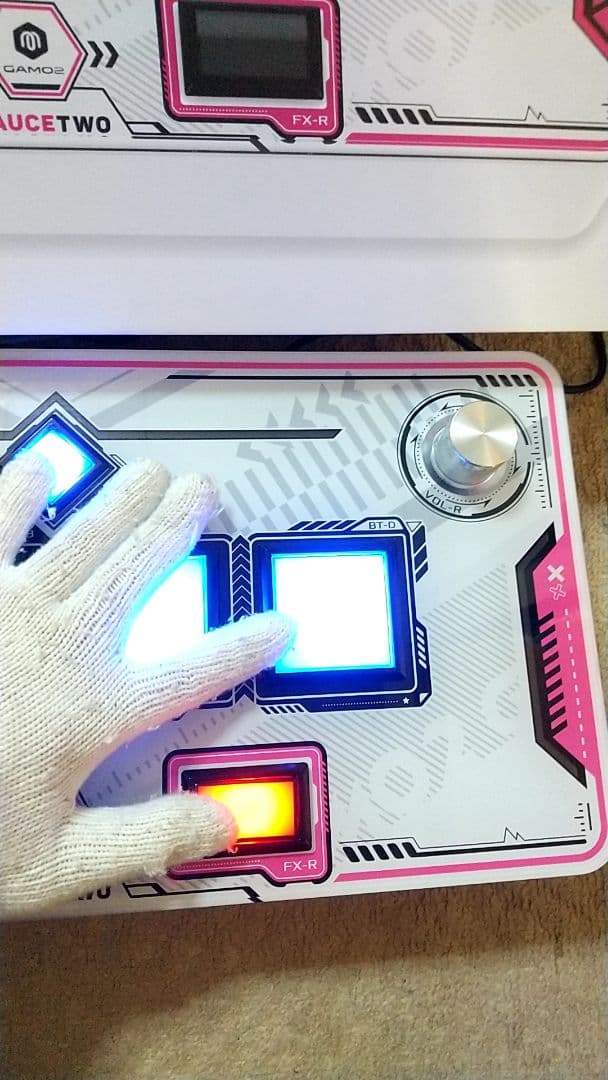 静音化 FAUCETWO コントローラ SDVX サウンドボルテックス