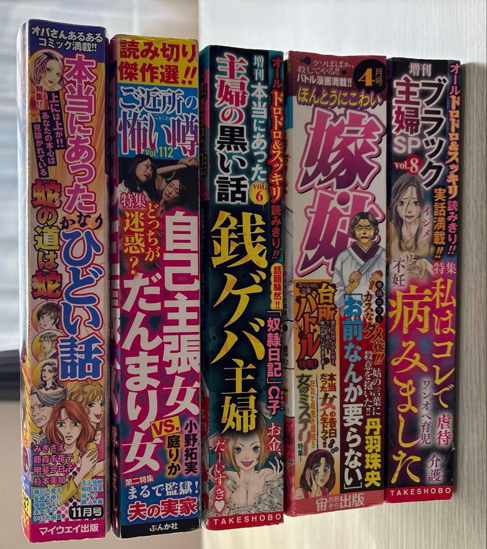 レディコミ レディースコミック まとめ売り5冊