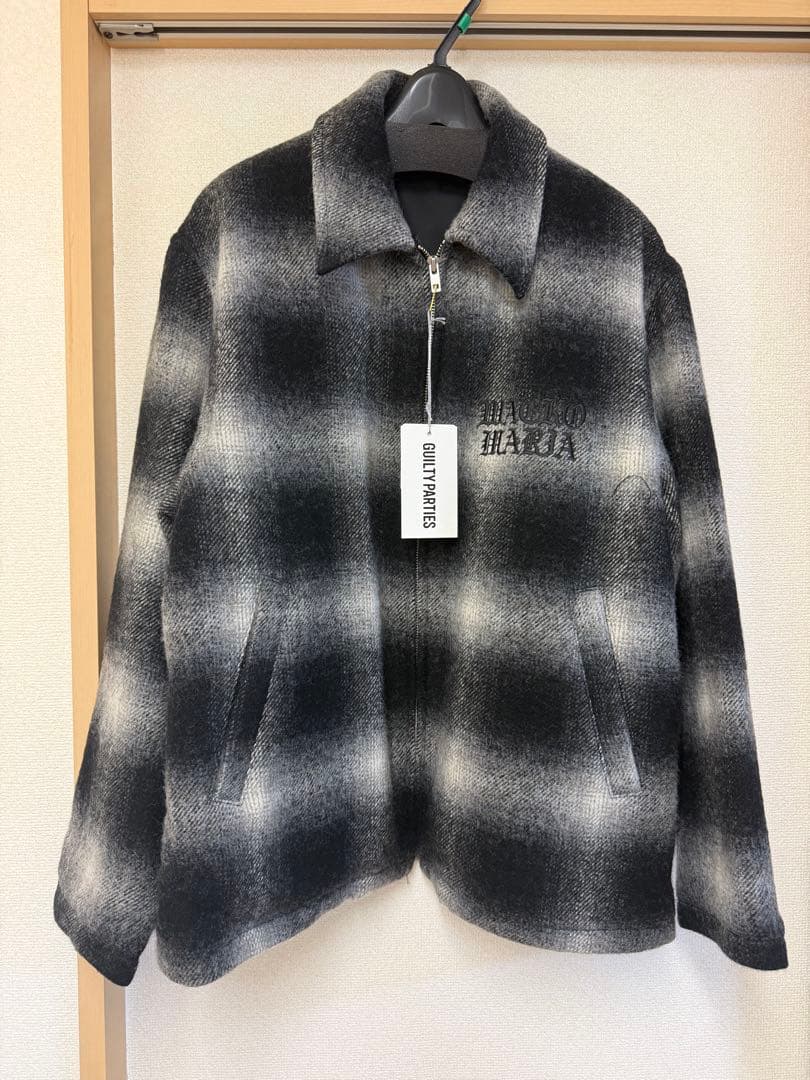 WACKOMARIA OMBRE CHECK 50'S JACKET 新品未使用