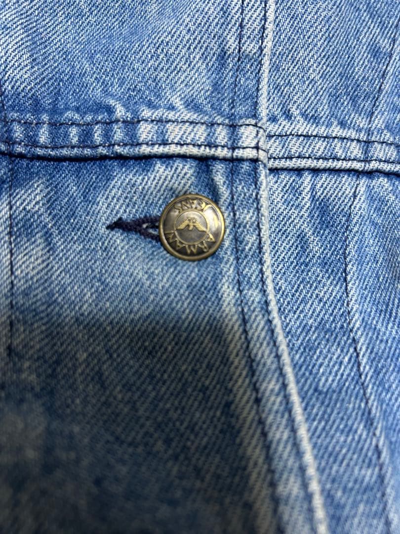 80s 90s Armani Jeans ライトブルーデニムジャケット
