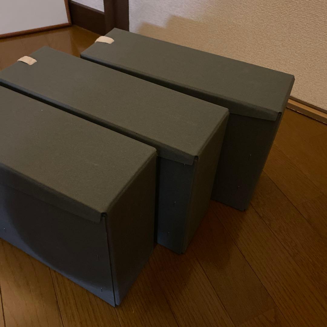 found MUJI コシャー箱　3個