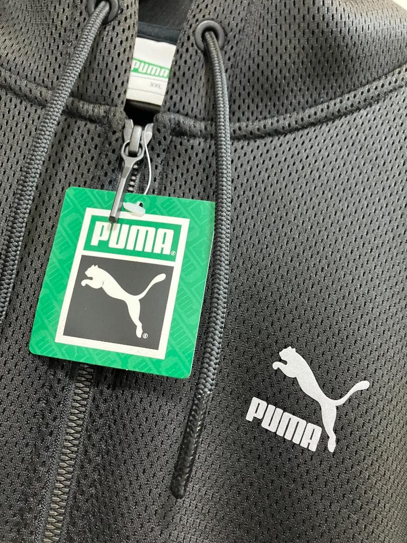 ◆新品(国内外売切レア商品)◆ PUMA MESH FULL ZIP HOODY