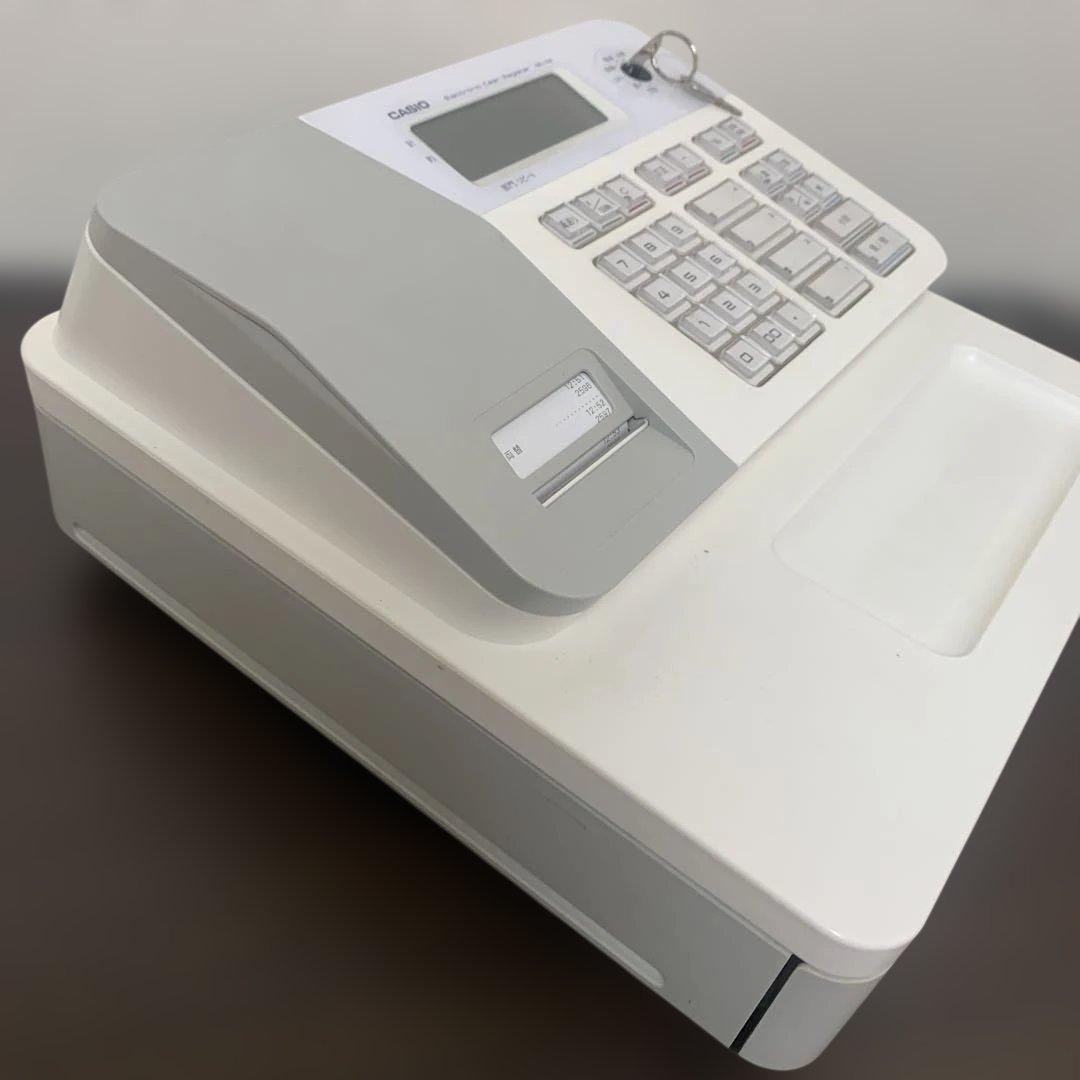 CASIO SE-G2-WE レジスター 白 動作品