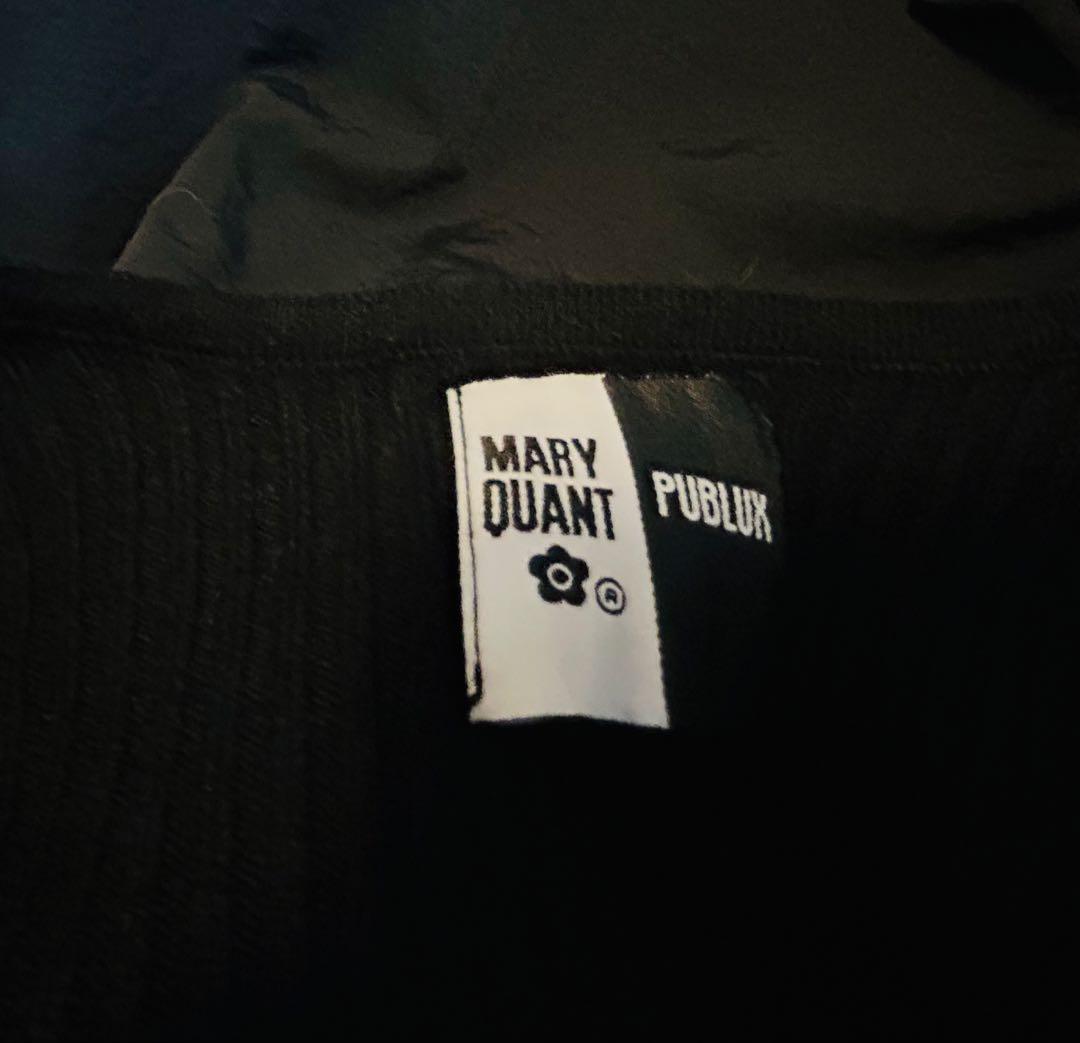 美品　MARY QUANT ブラック ロングワンピース　マキシ丈　フリーサイズ