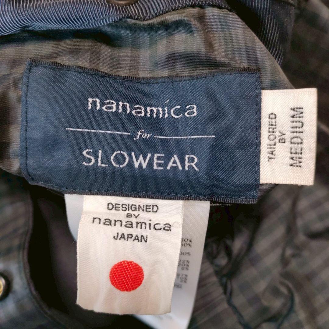 nanamica × SLOWEAR リバーシブルダウンベスト グレー М