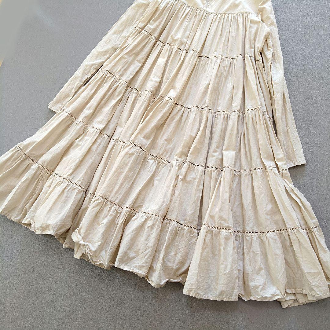 美品✨ Merlette ESSAOUIRA ティアードワンピース（ピマコットン