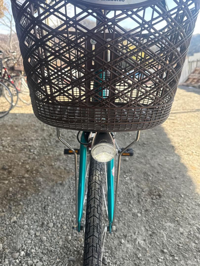 ティール 電動アシスト自転車 前バスケット付き