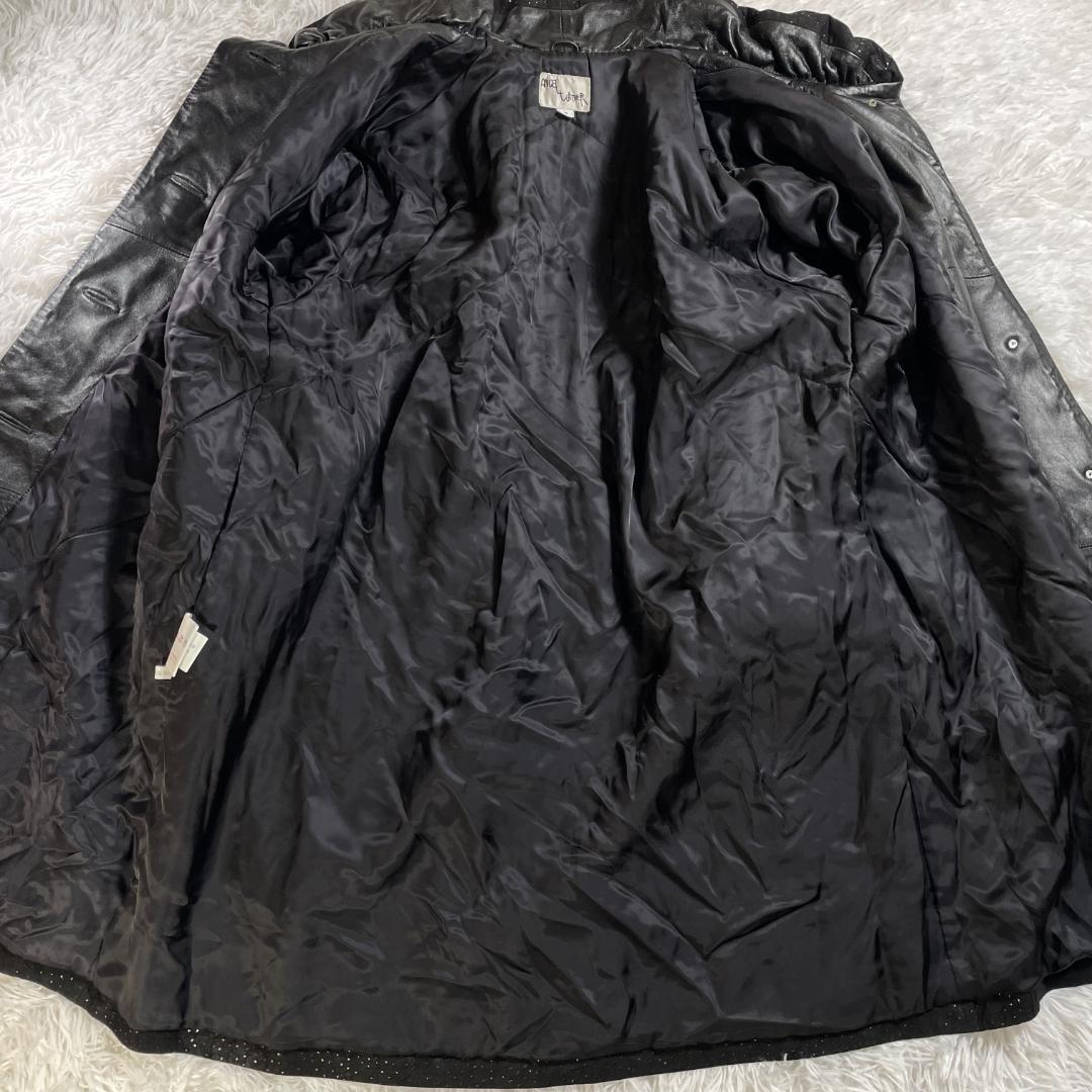 ジャケット・アウター Archive Suede Leather Long Coat Studded