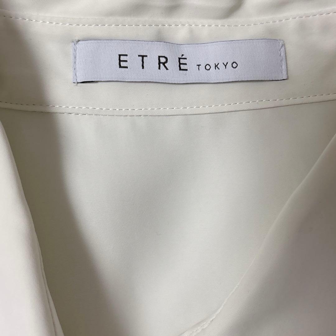 ETRÉ TOKYO キャンディースリーブシルキーシャツ