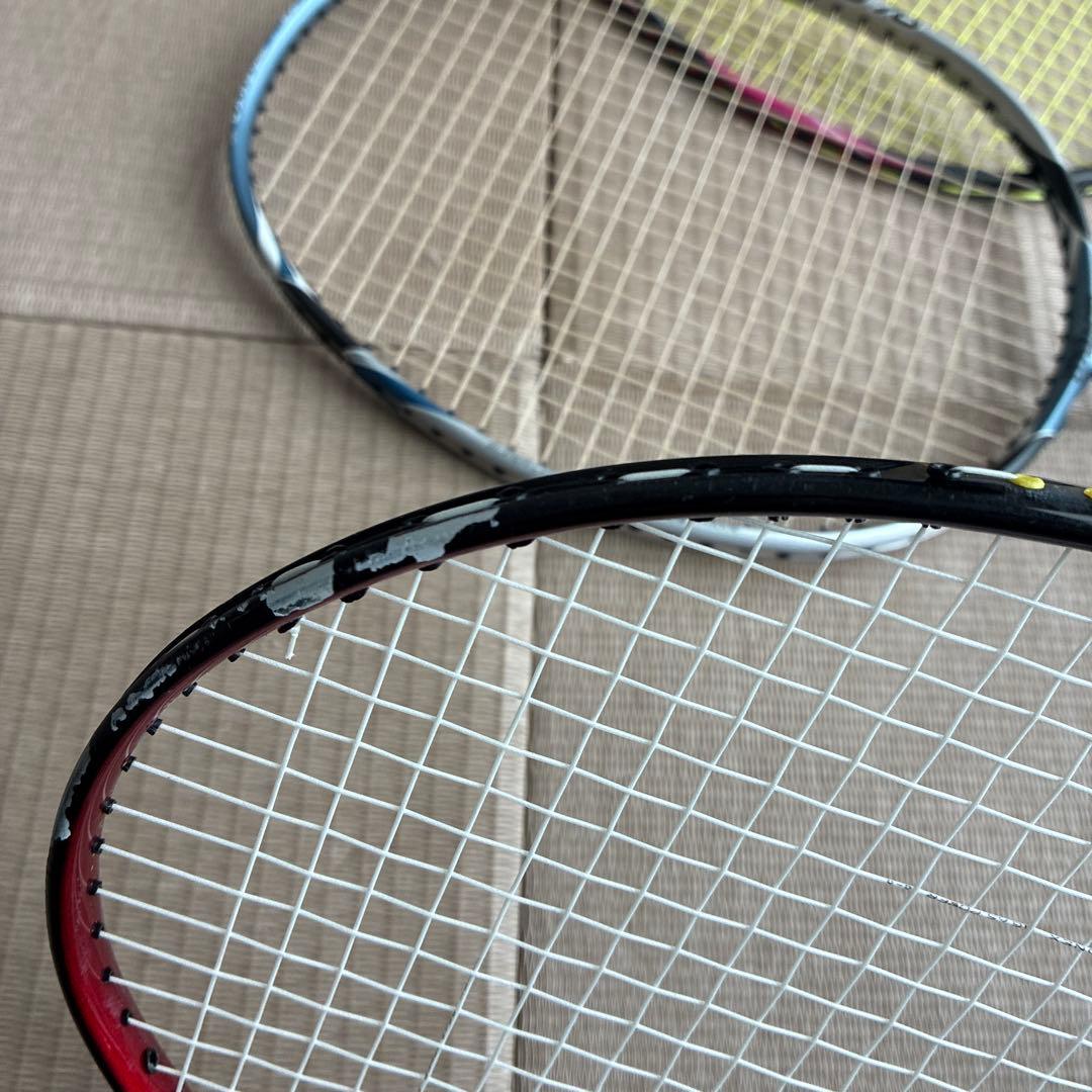 ス*ン様 ウィルソン、GOSEN バドミントンラケット３本セット、RECONP3