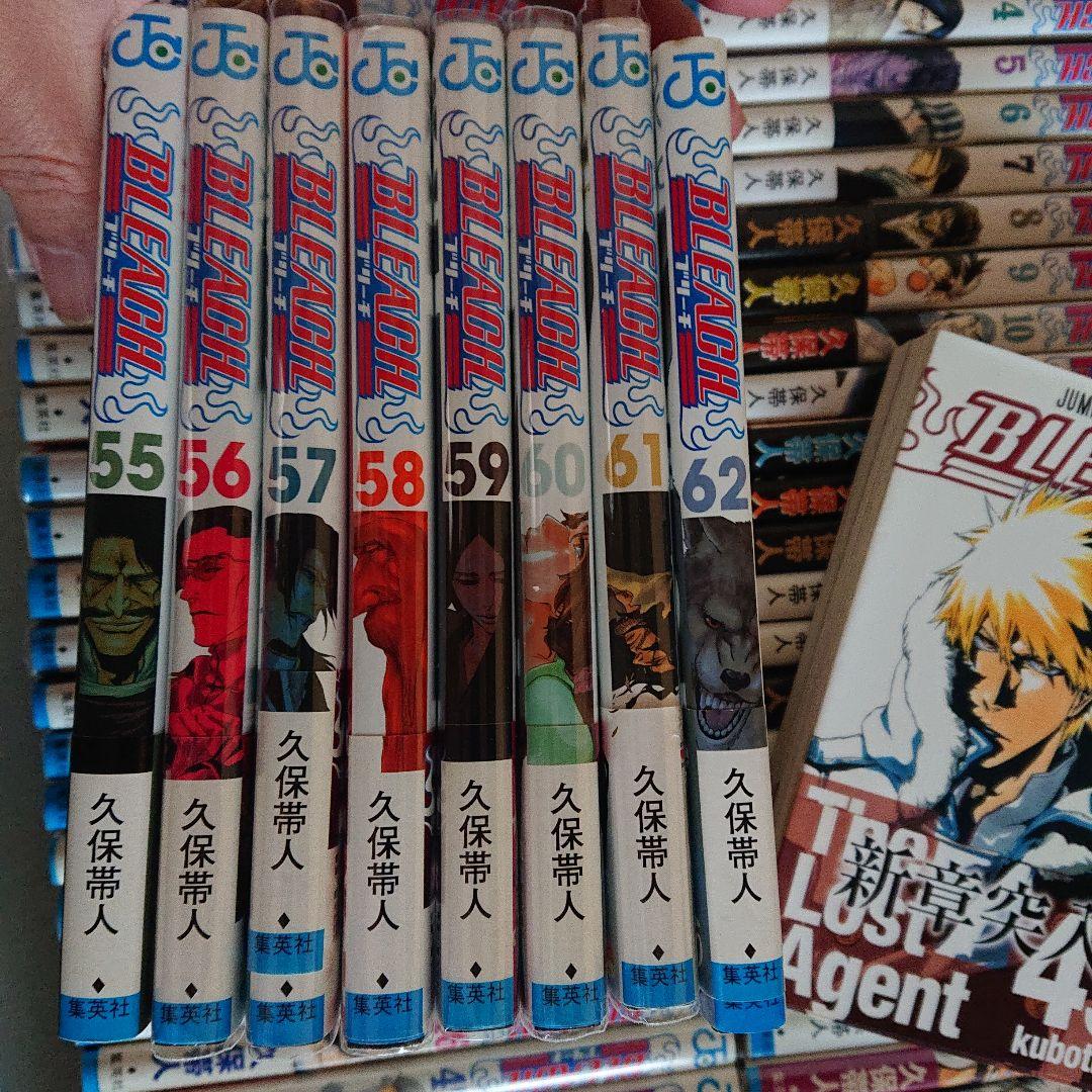 BLEACH 第1巻から第74巻 初版 半数程 1巻は初版では無い