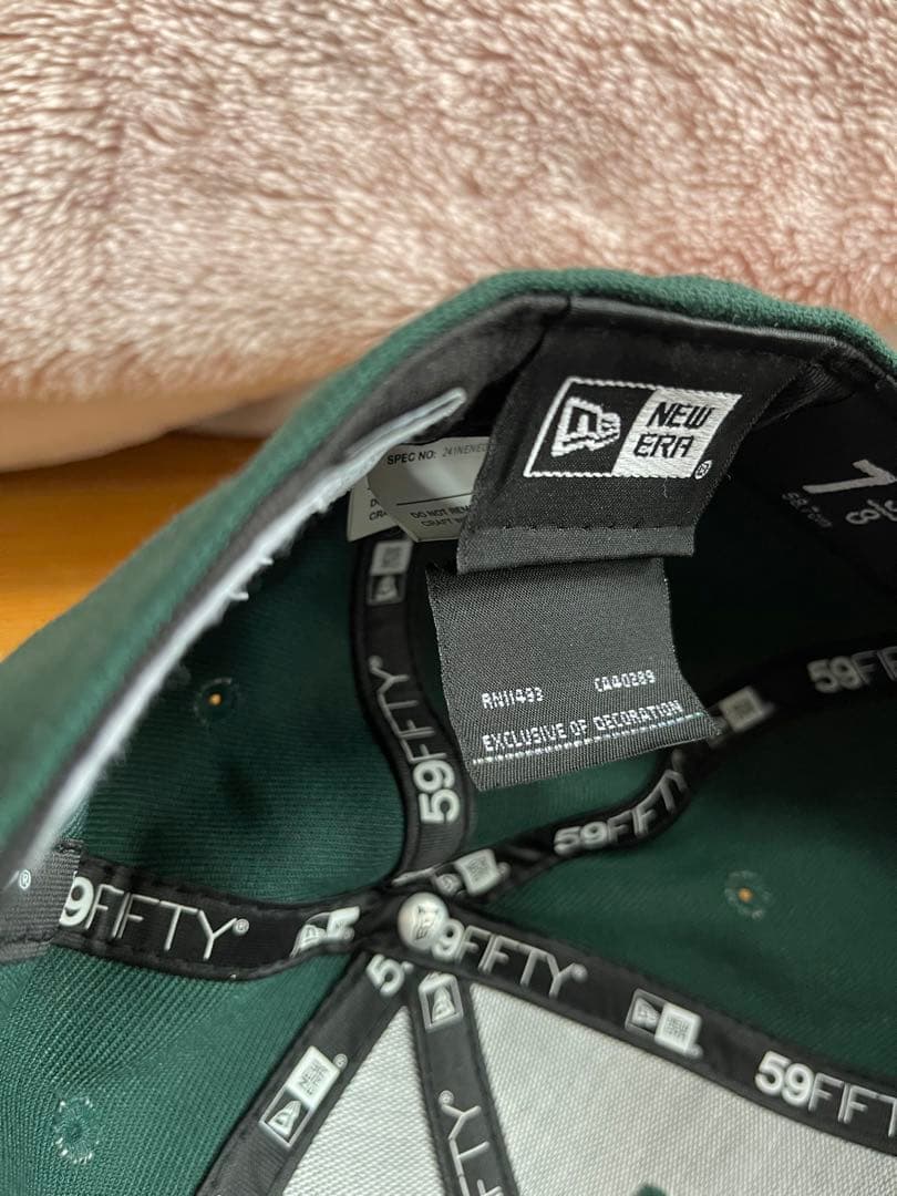 WTAPS NEW ERA 59FIFTY グリーン キャップ 7 3/8