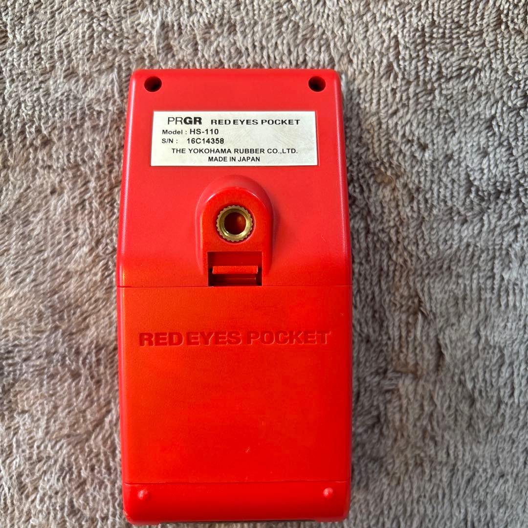 PRGR RED EYES POCKET HS-110 マルチスピード・テスター