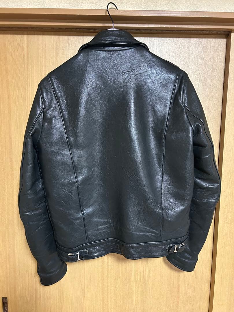 ルイスレザー　サイクロンタイトフィット　シープ　ネイビー38