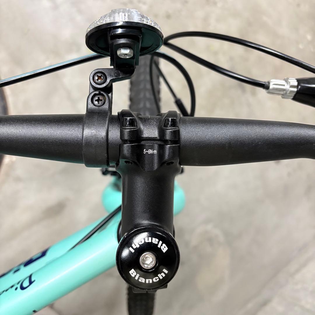 【港区引取限定】Bianchi PIRATA 26チェレステ8速 ジュニアMTB