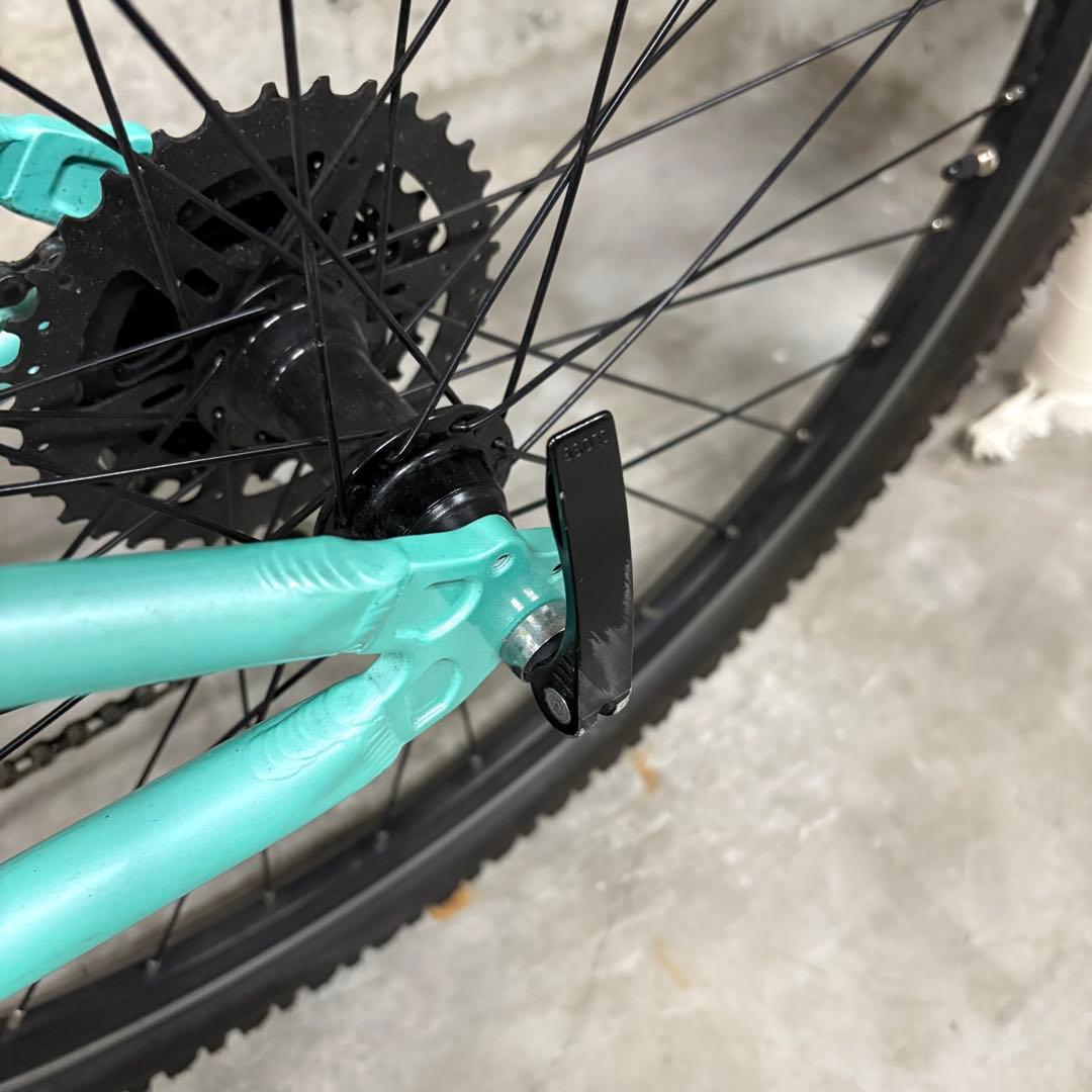【港区引取限定】Bianchi PIRATA 26チェレステ8速 ジュニアMTB