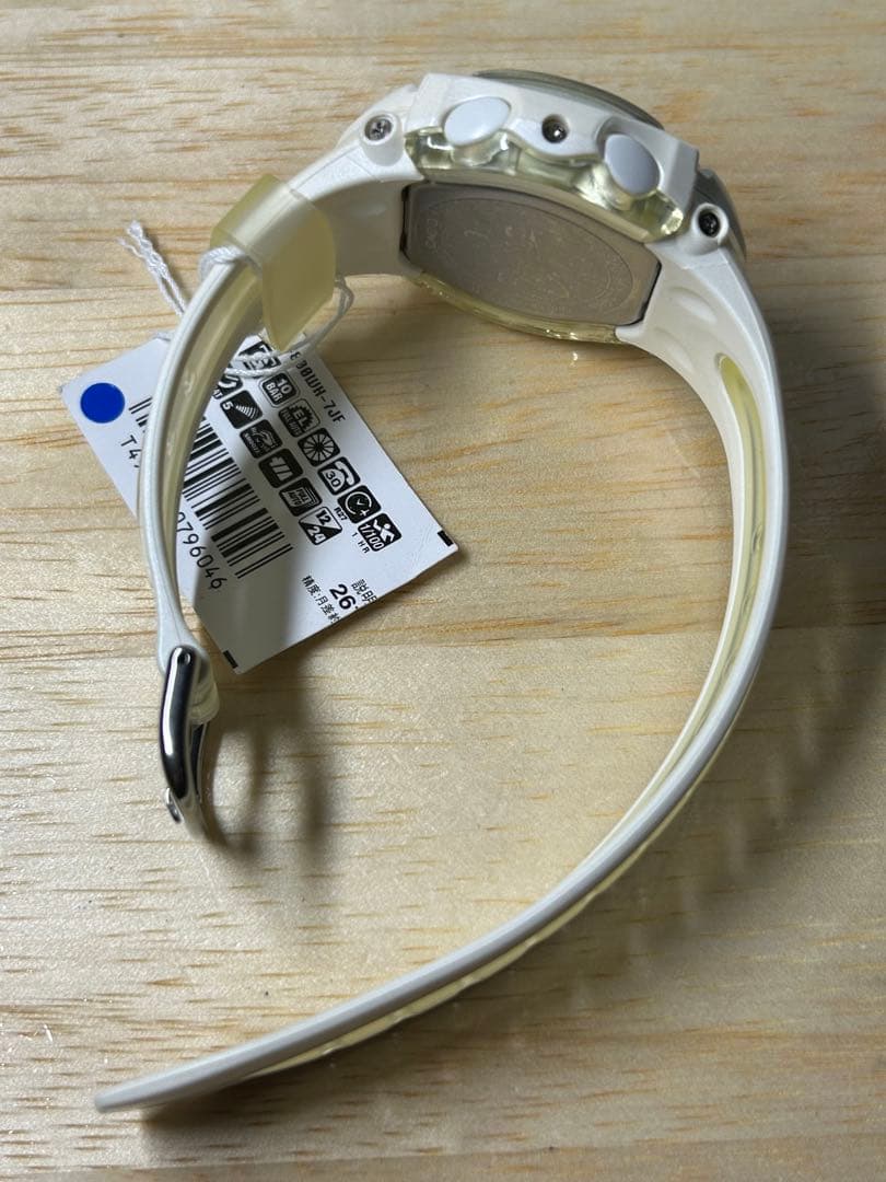 美品CASIO Baby-G Tough Solar White Veil