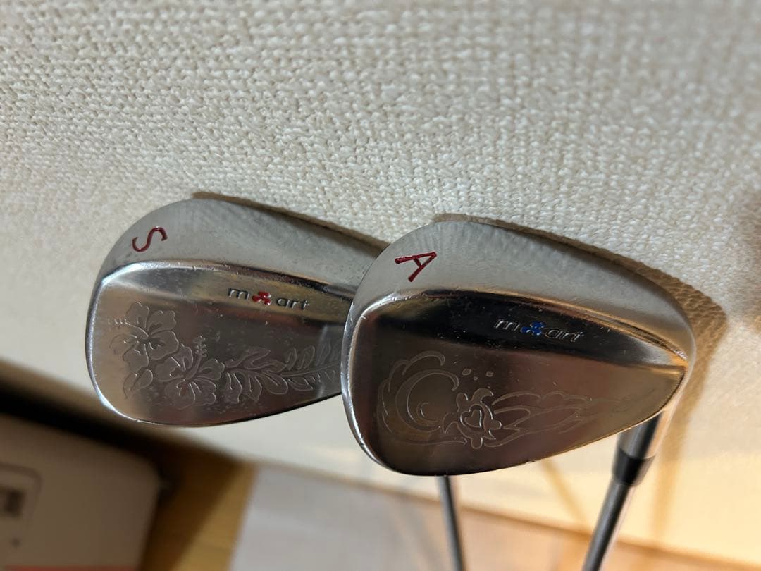 ミステリー m-art ウェッジ 2本セット 限定シャフト付