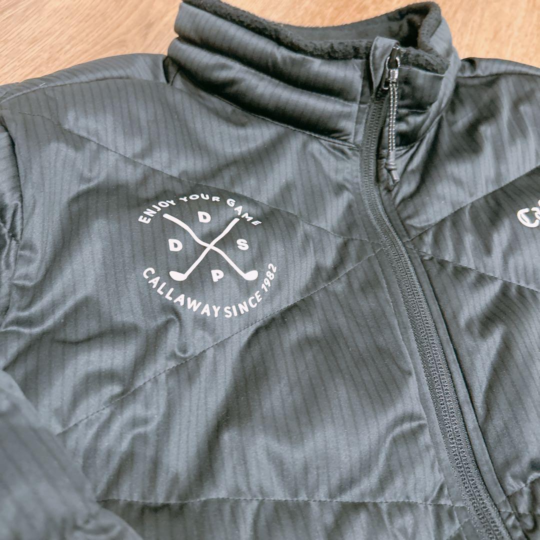【美品】キャロウェイ callaway 中綿ブルゾン メンズLL ブラック