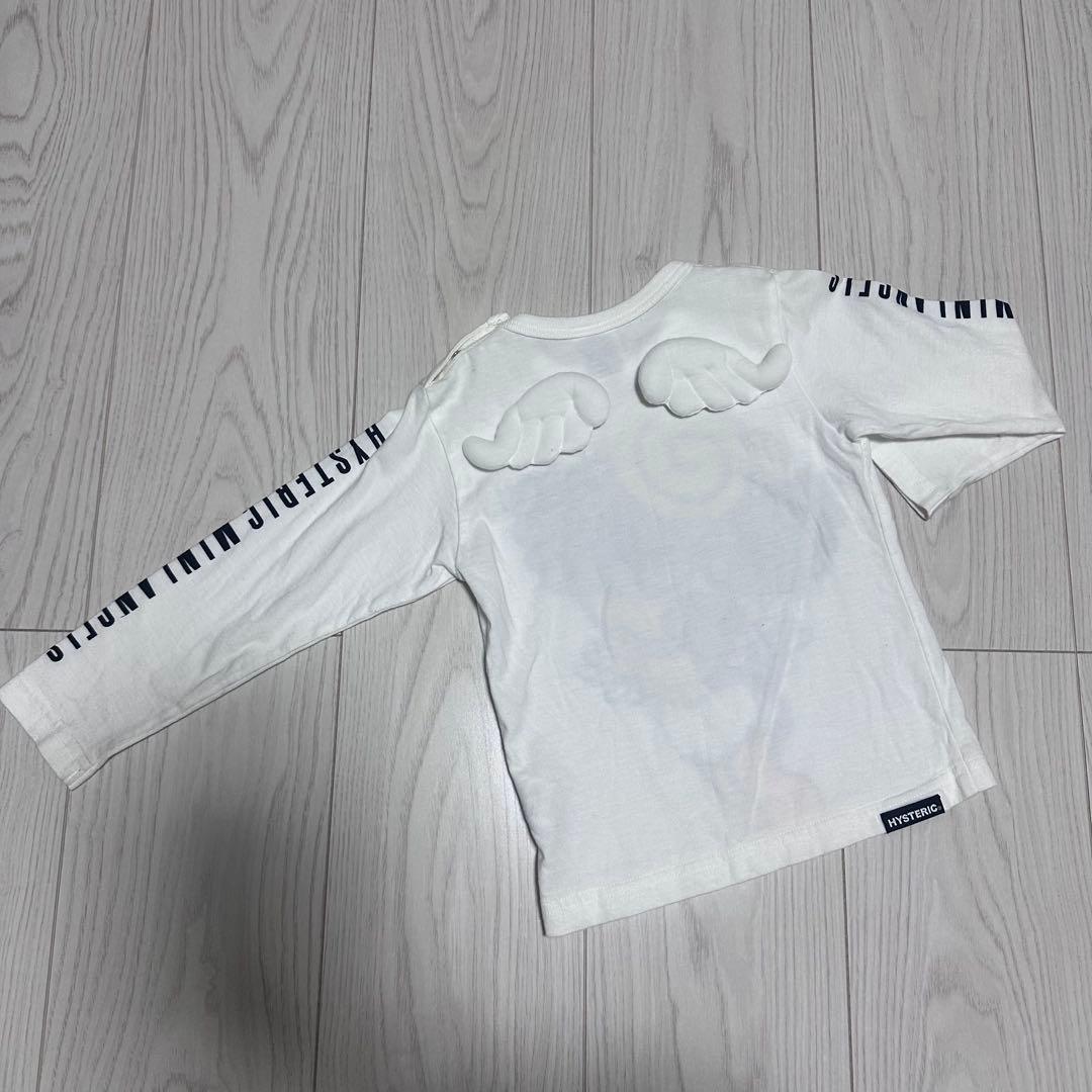 あ*ん様 《美品ヒステリックミニ エンジェルミニ 天使 羽付き 白 長袖Tシャツ