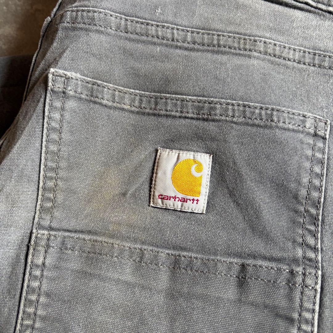 Carhartt RELAXED FIT ワークパンツ グレー W30 L32