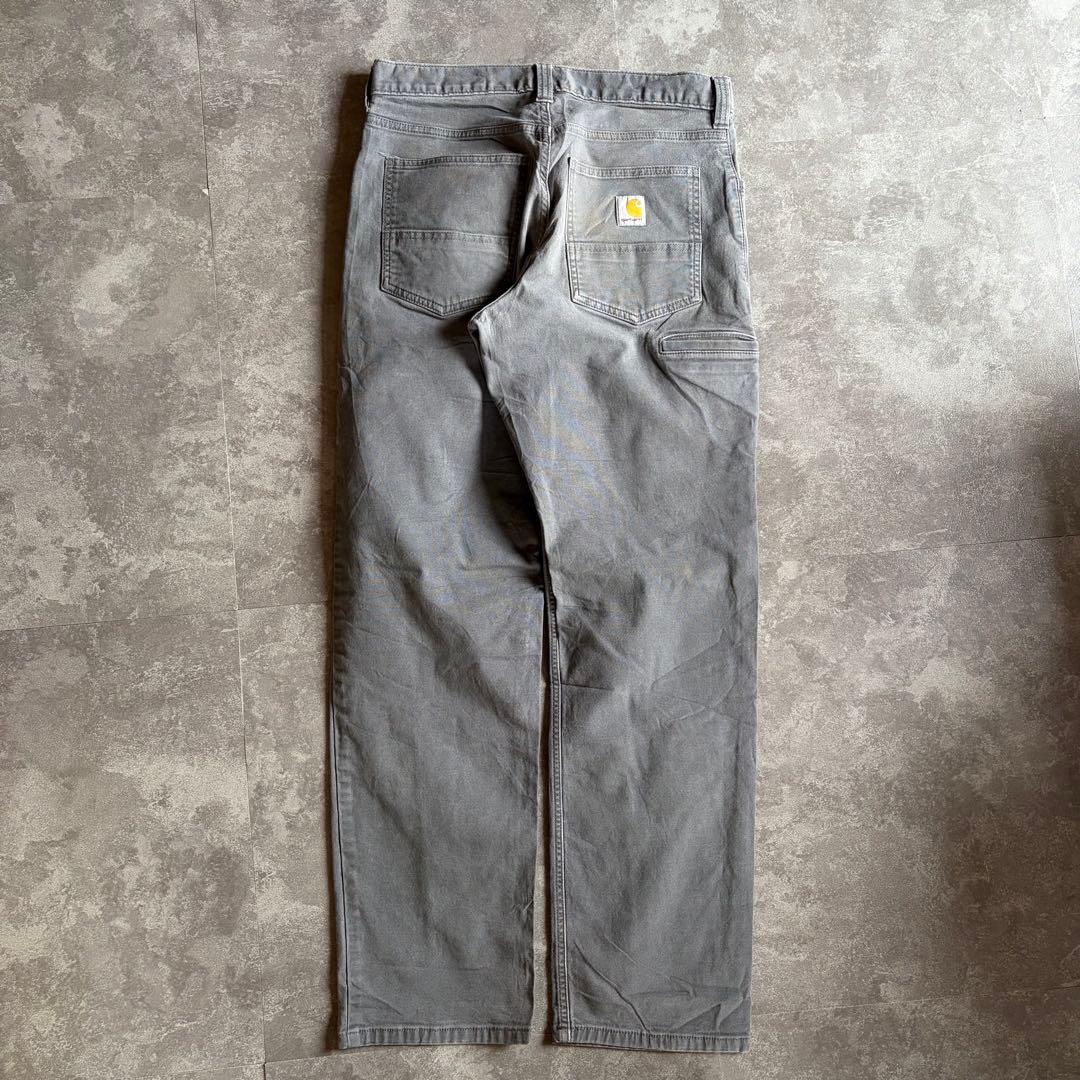 Carhartt RELAXED FIT ワークパンツ グレー W30 L32