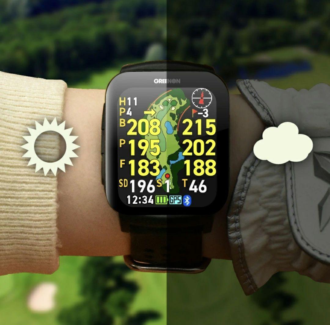 ラウンド用品・アクセサリー GREENON THE GOLF WATCH GS501