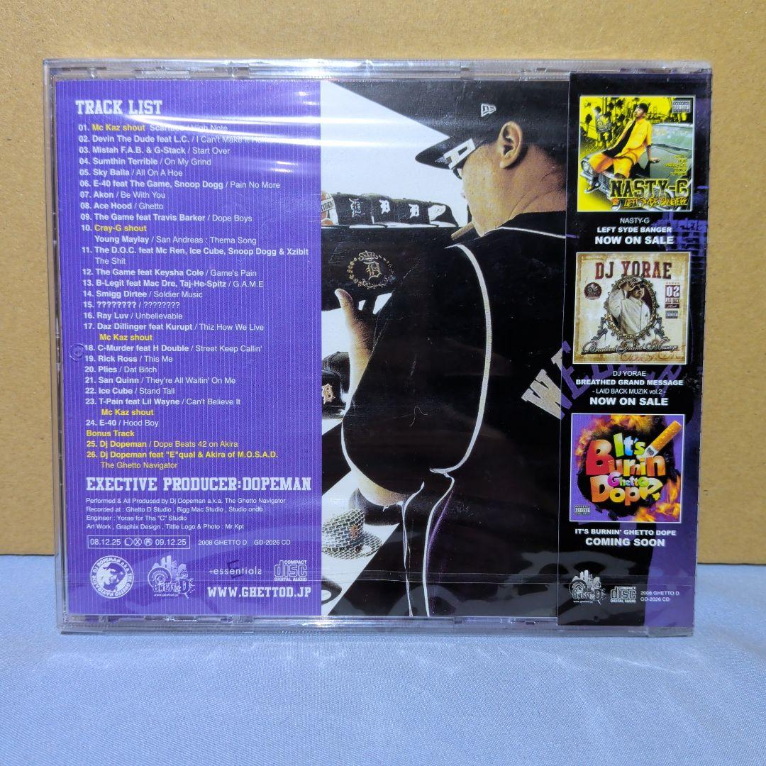 DJ MAN THE WORLD IS A GHETTO D　CD　新品