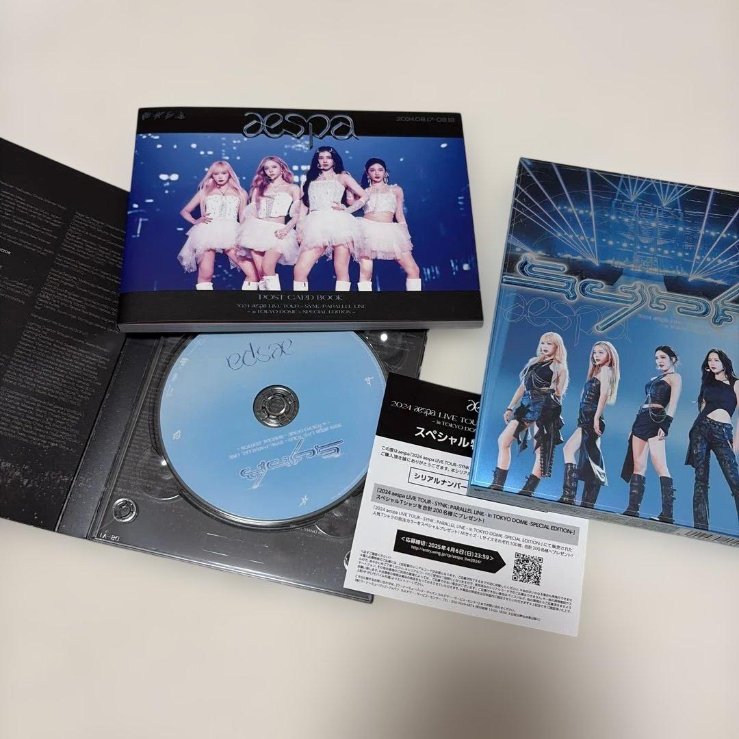 aespa Blu-ray JAPAN ジゼル　トレカ　SYNK