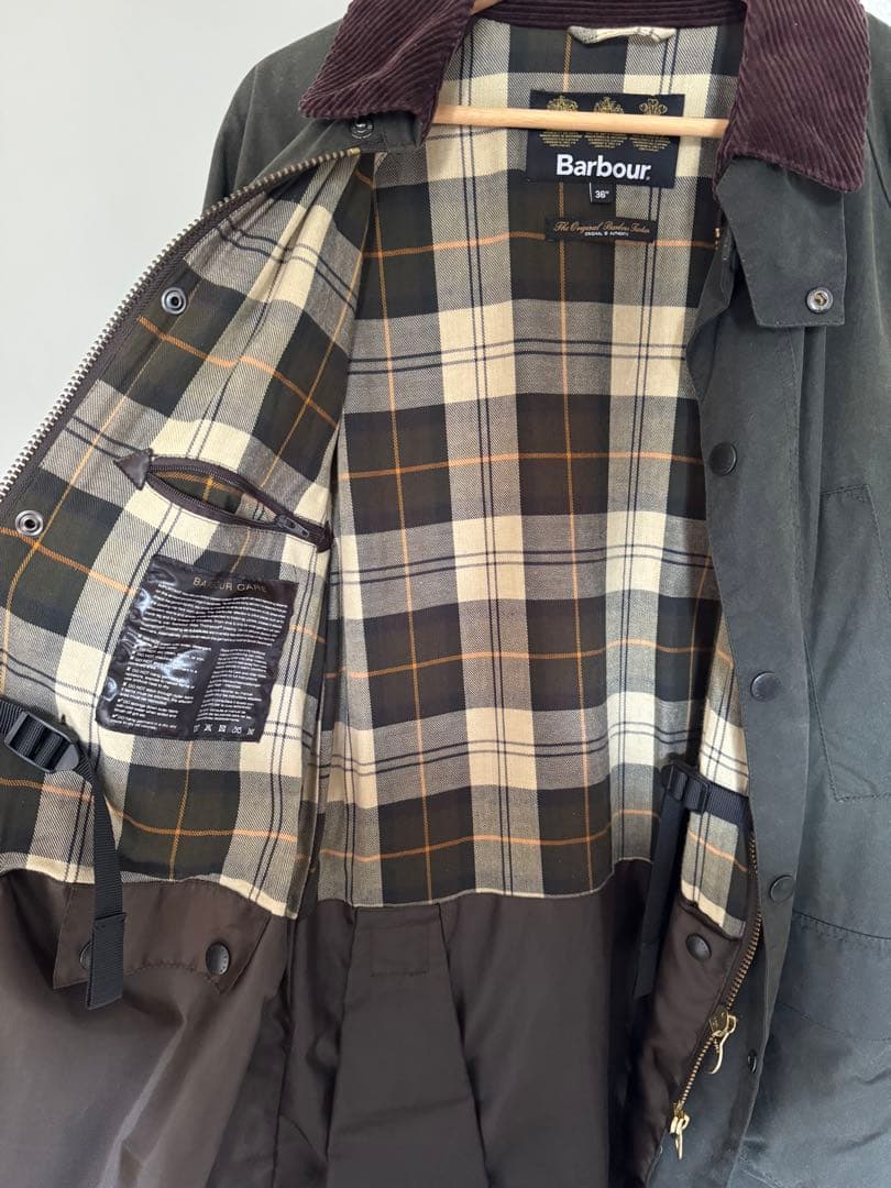 値引き交渉可‼️Barbourビデイル SL オイルドジャケット 36サイズ