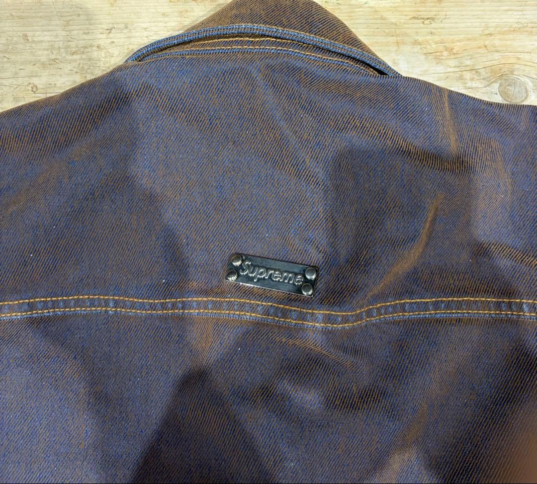 辰哉 　Supreme Flocked Denim セットアップ